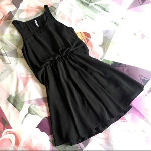 Just Female - Little Black Dress w/ Sheer Overlay
